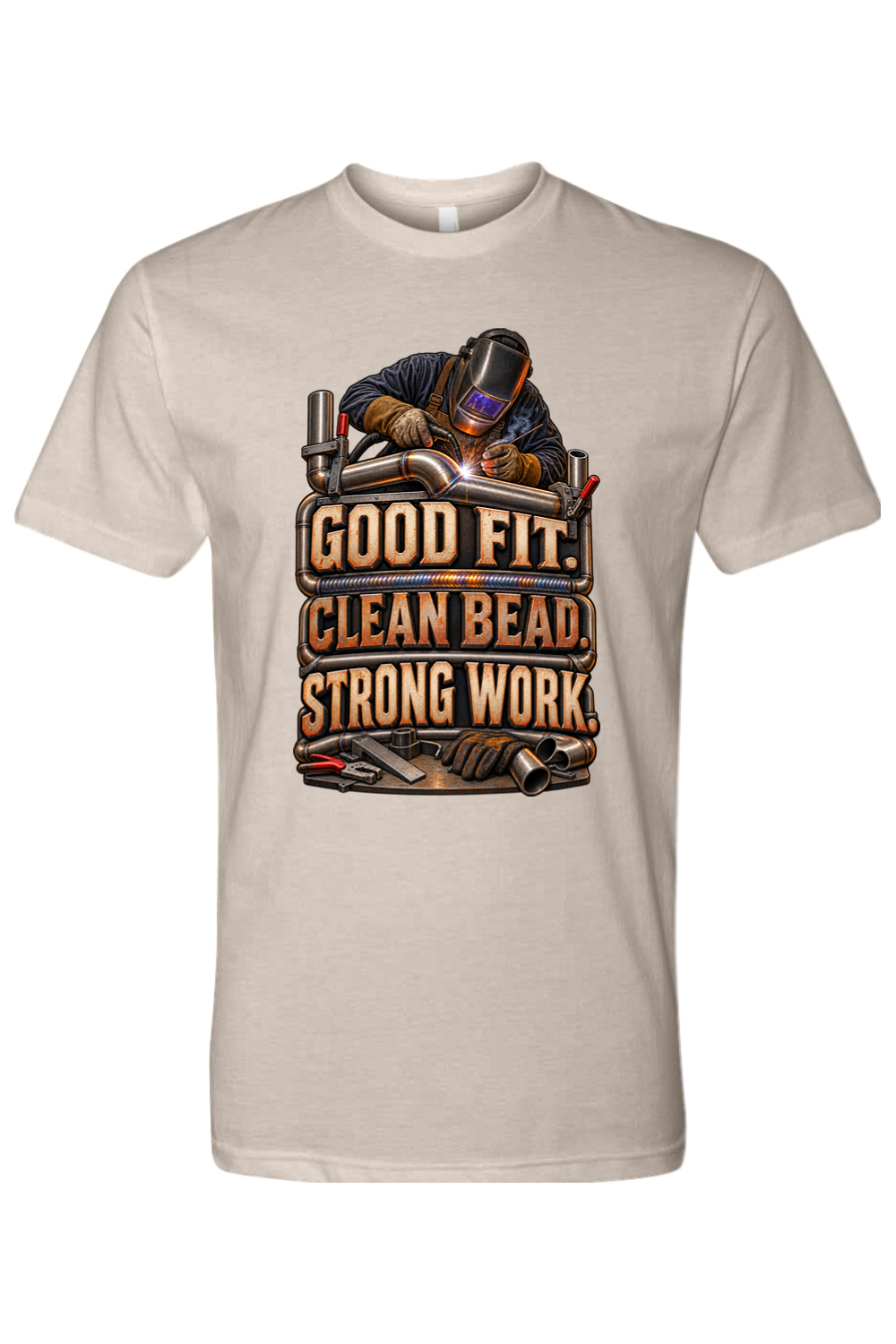 GOOD FIT. CLEAN BEAD. STRONG WORK - T-Shirt 6