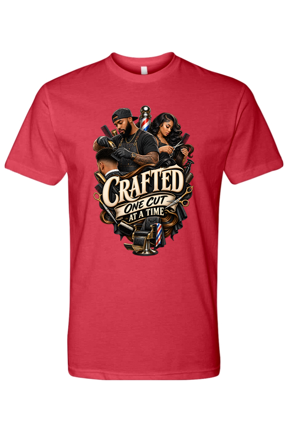 CRAFTED ONE CUT AT A TIME - T-Shirt 6