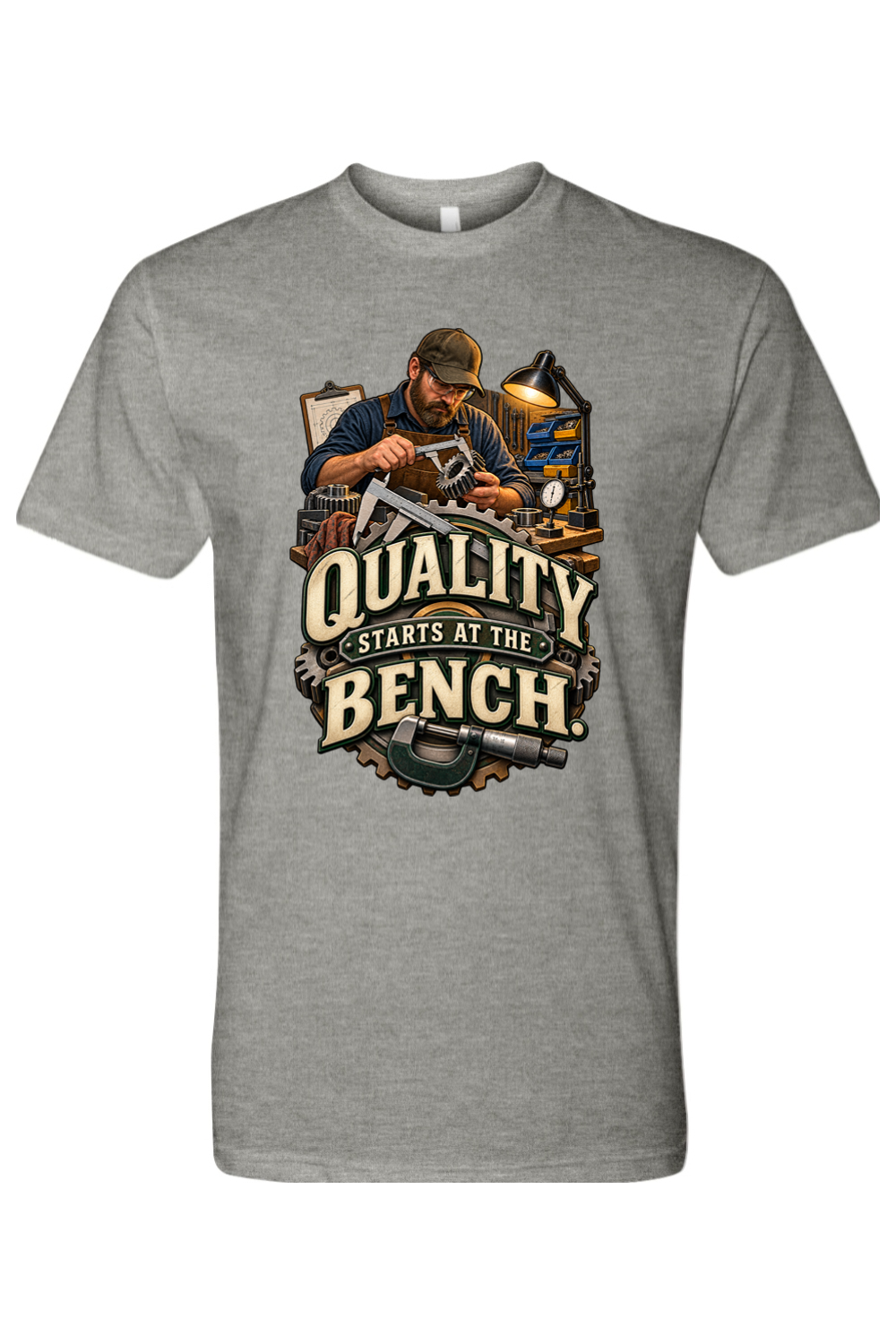 QUALITY STARTS AT THE BENCH - T-Shirt 3