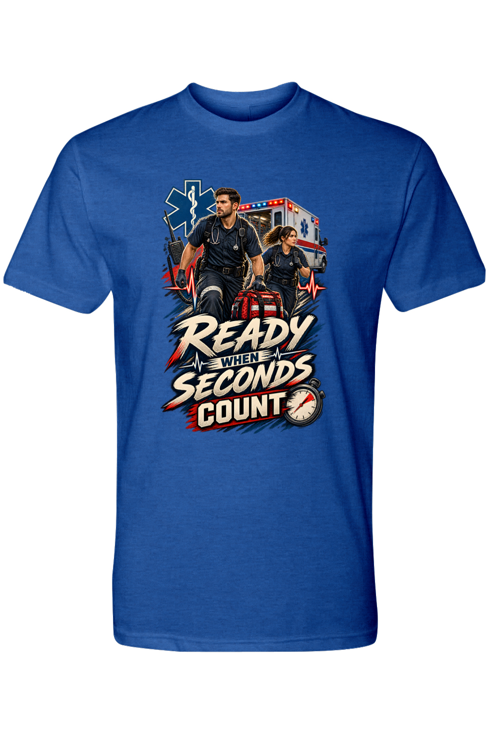 READY WHEN SECONDS COUNT - T-Shirt 7