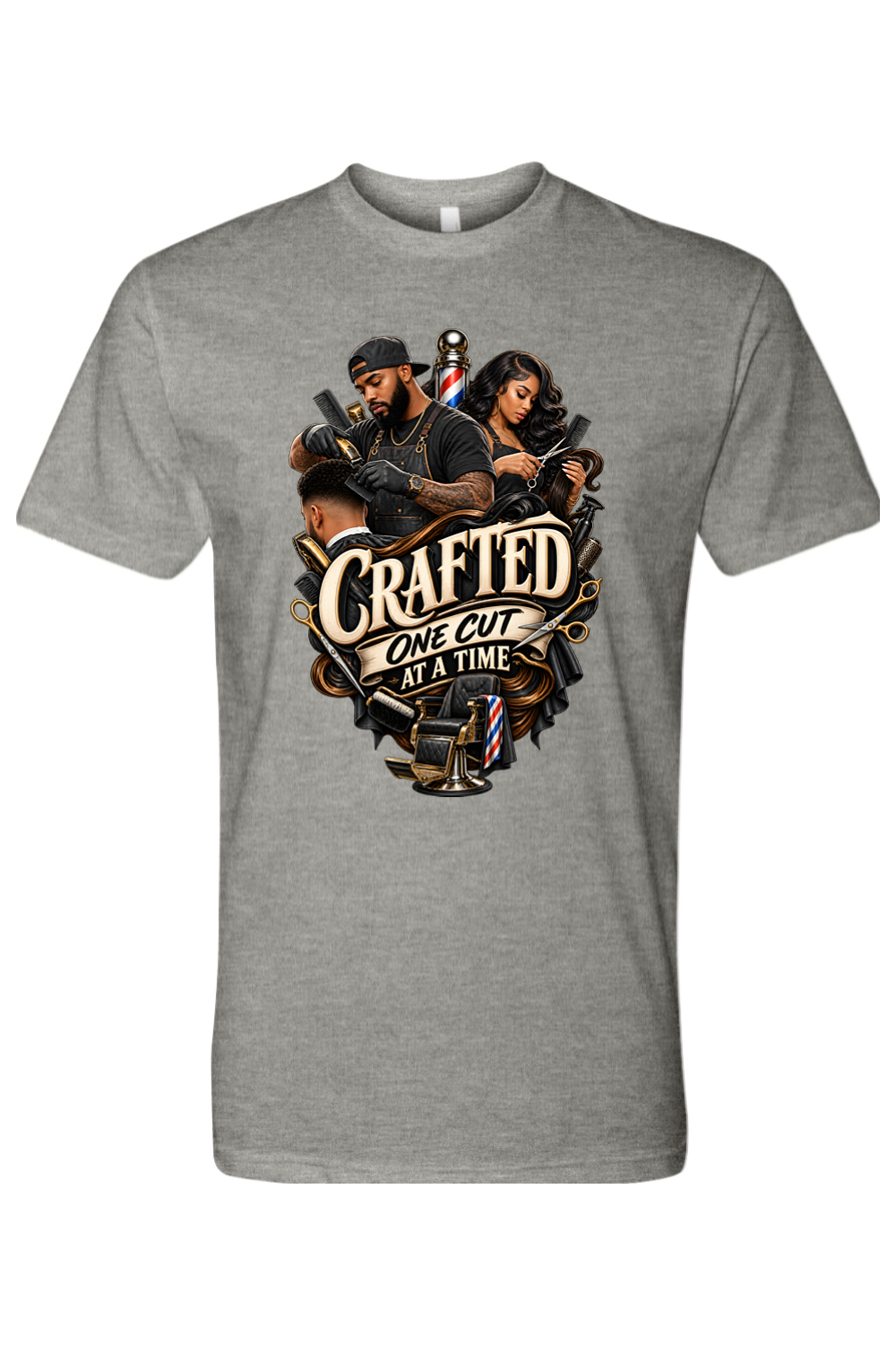 CRAFTED ONE CUT AT A TIME - T-Shirt 3