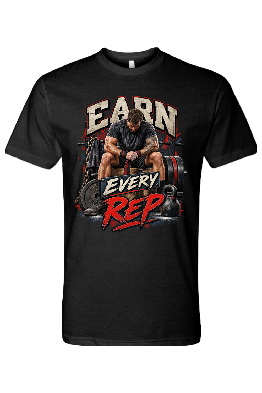 EARN EVERY REP - T-Shirt 2
