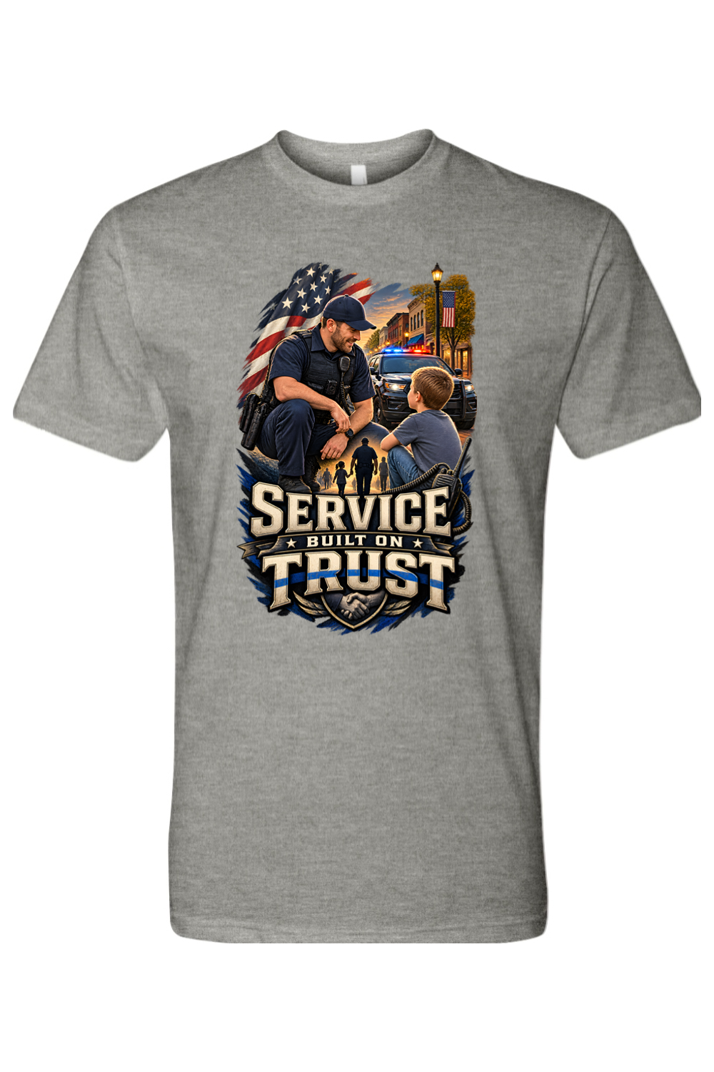 SERVICE BUILT ON TRUST - T-Shirt  3