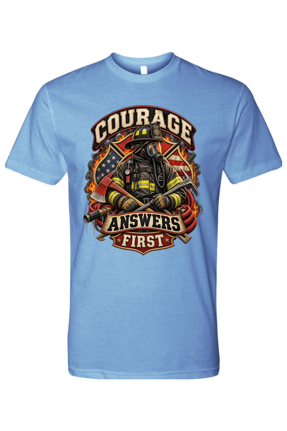 COURAGE ANSWERS FIRST - T-Shirt 6