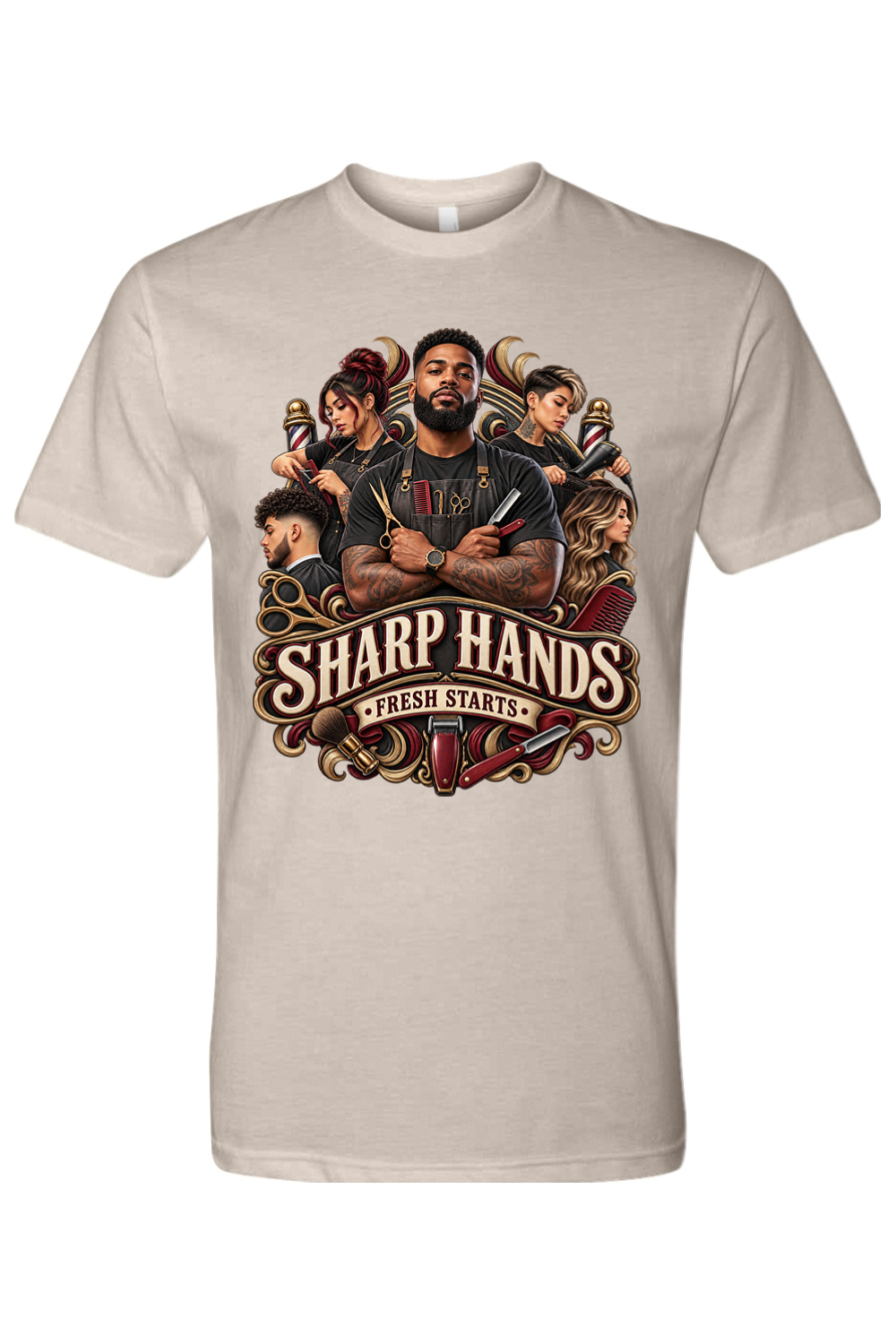SHARP HANDS - FRESH STARTS - T-Shirt 9