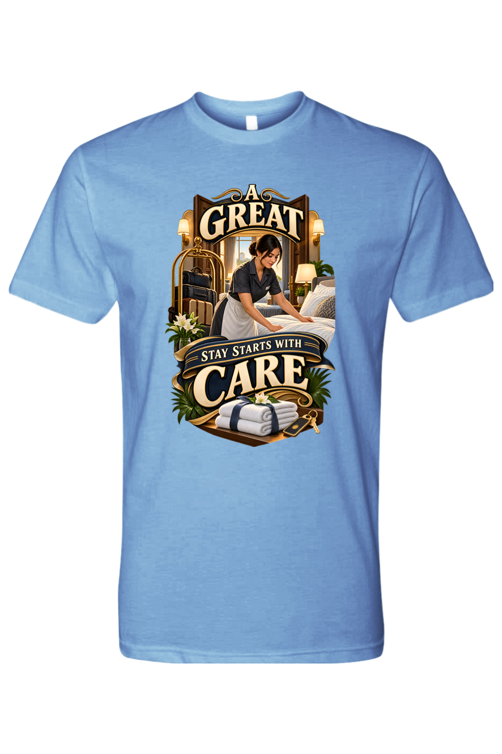 A GREAT STAY STARTS WITH CARE - T-Shirt 5