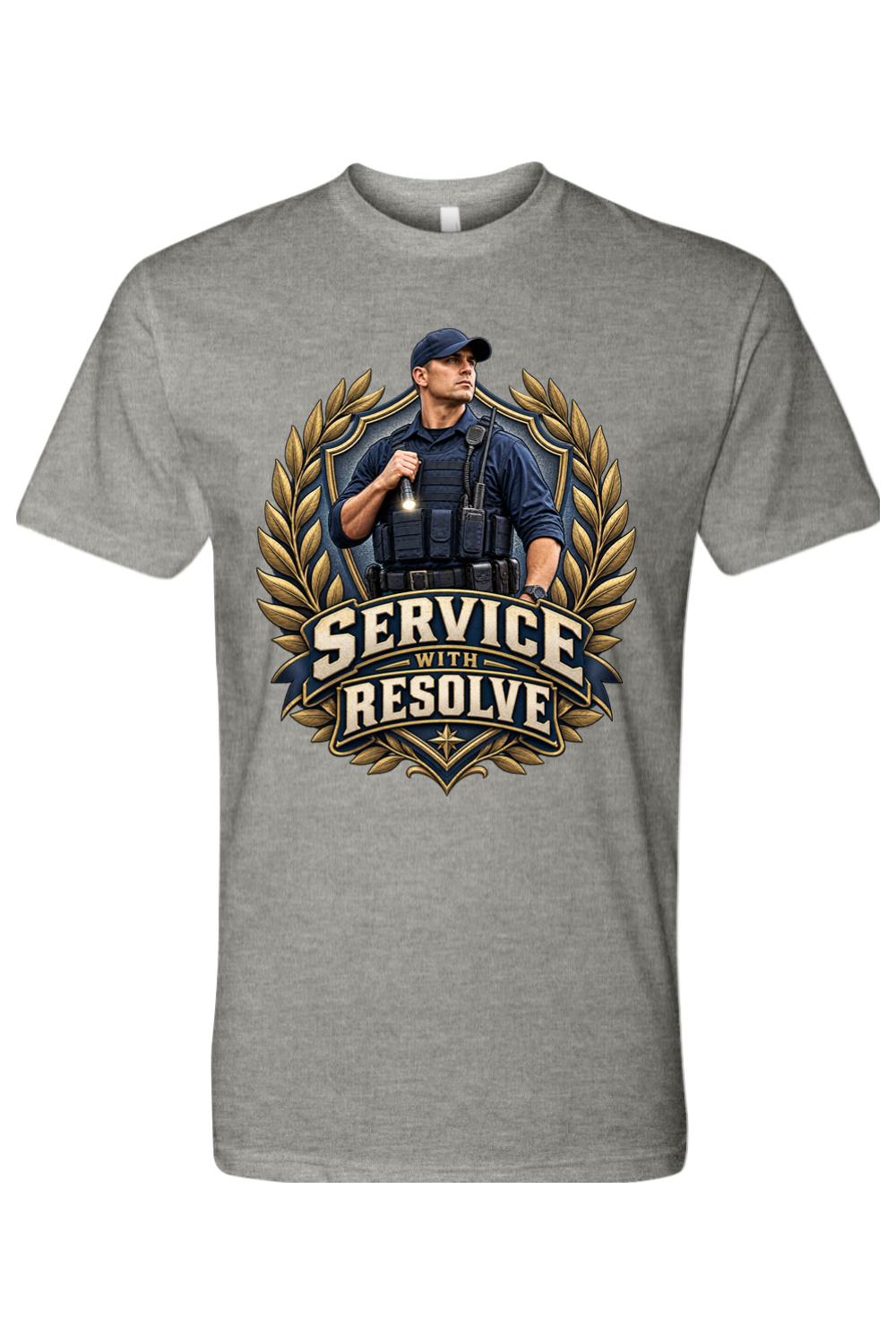 SERVICE WITH RESOLVE - T-Shirt 4