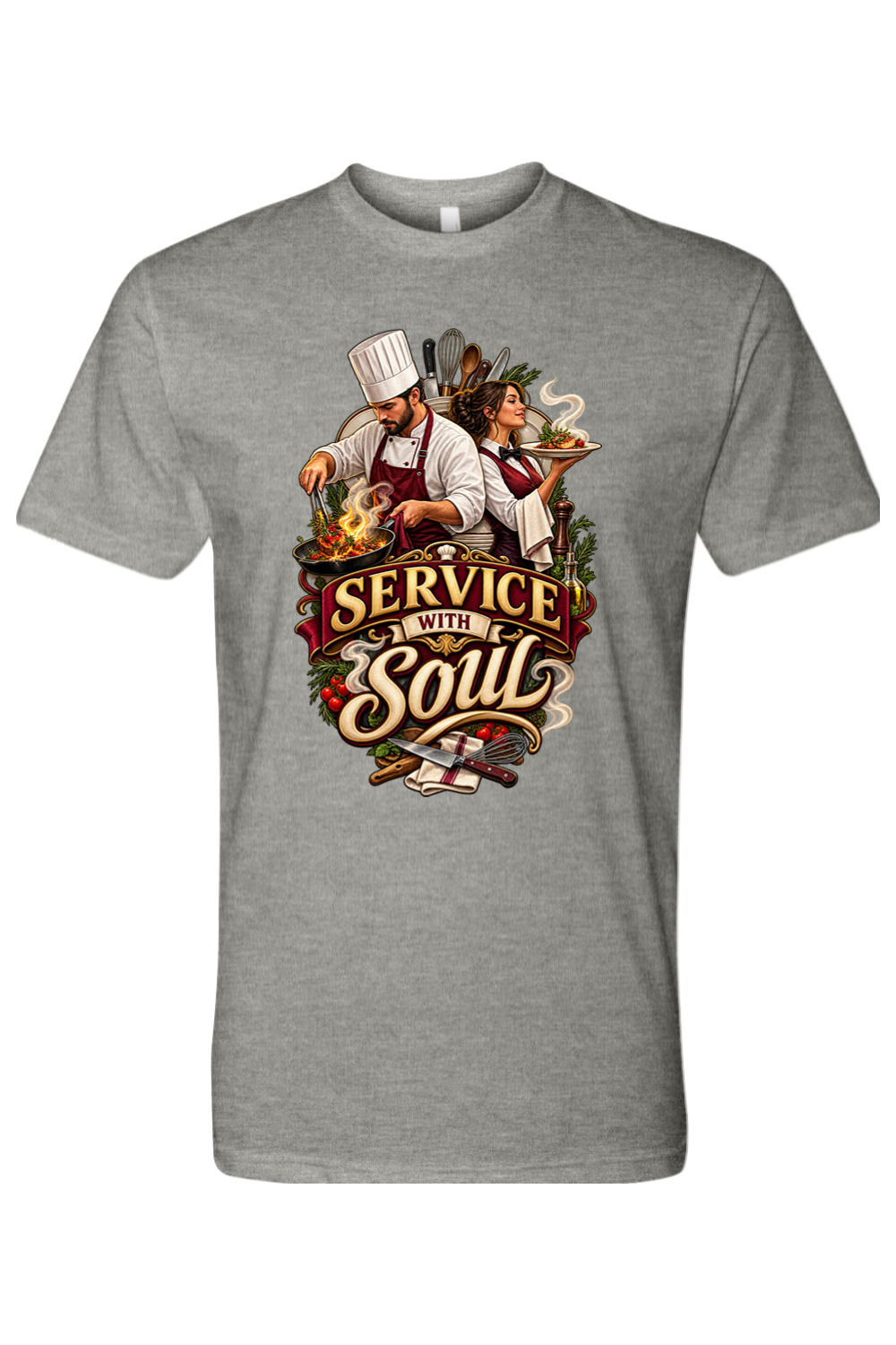 SERVICE WITH SOUL - T-Shirt 3