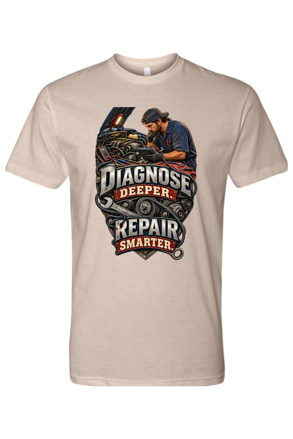 DIAGNOSE DEEPER - REPAIR SMARTER - T-Shirt 3