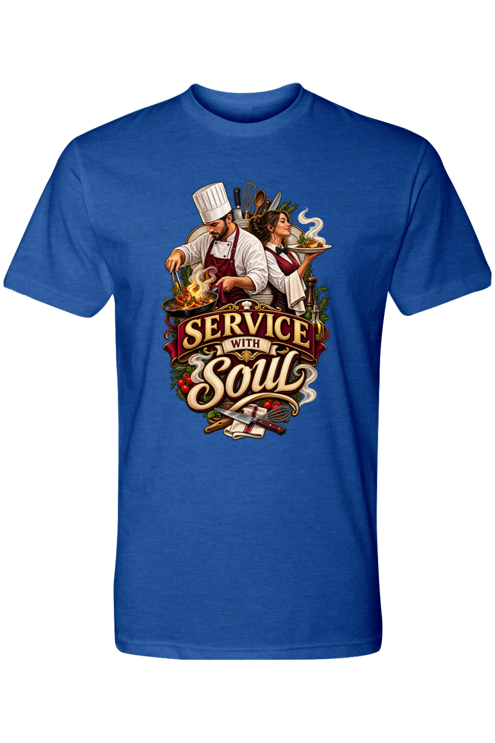 SERVICE WITH SOUL - T-Shirt 8