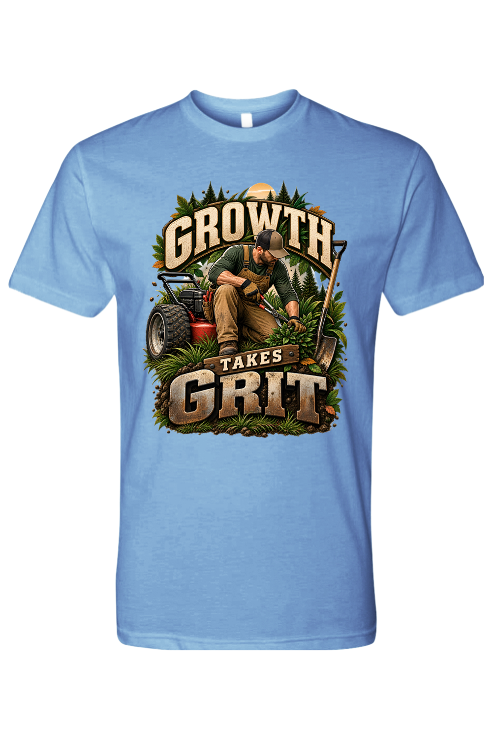 GROWTH TAKES GRIT - T-Shirt 7