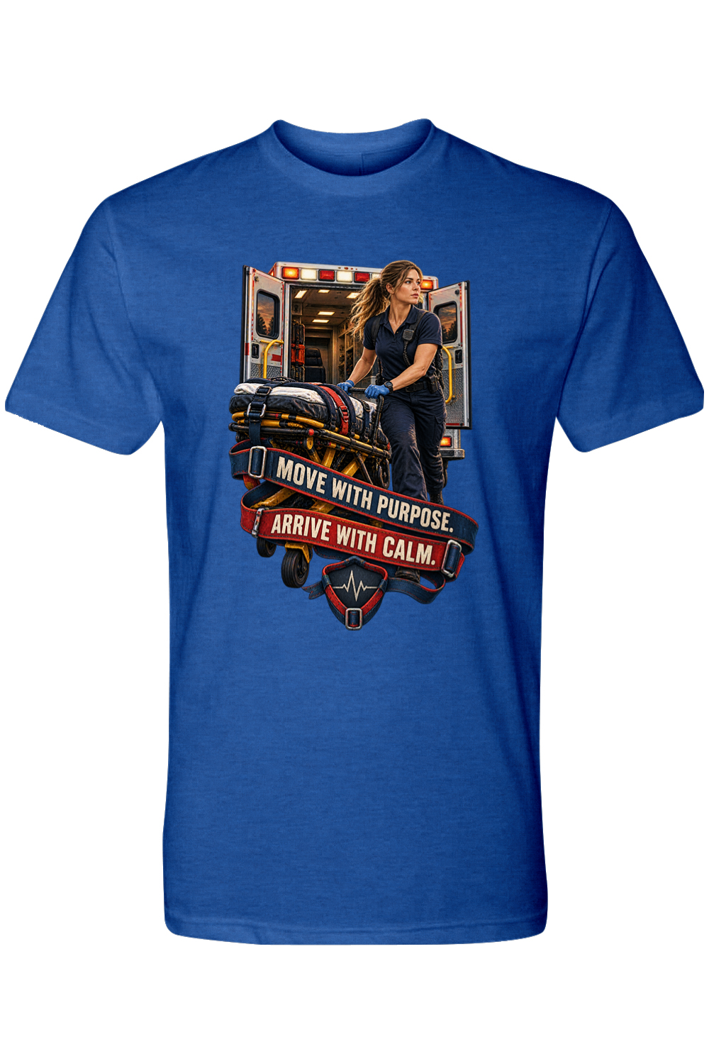 MOVE WITH PURPOSE - ARRIVE WITH CALM - T-Shirt 7