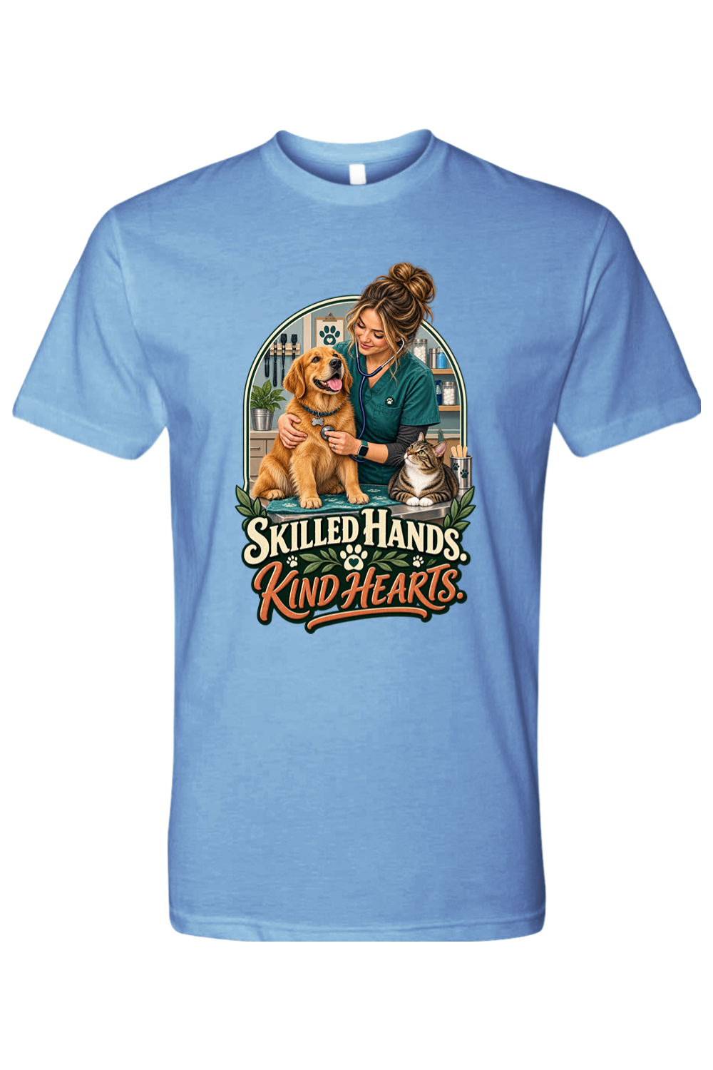 SKILLED HANDS. KIND HEARTS - T-Shirt 4
