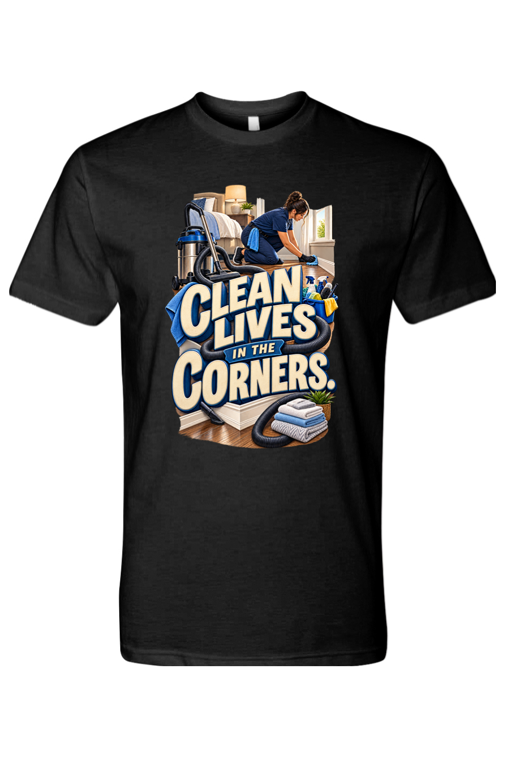 CLEAN LIVES IN THE CORNERS - T-Shirt 2
