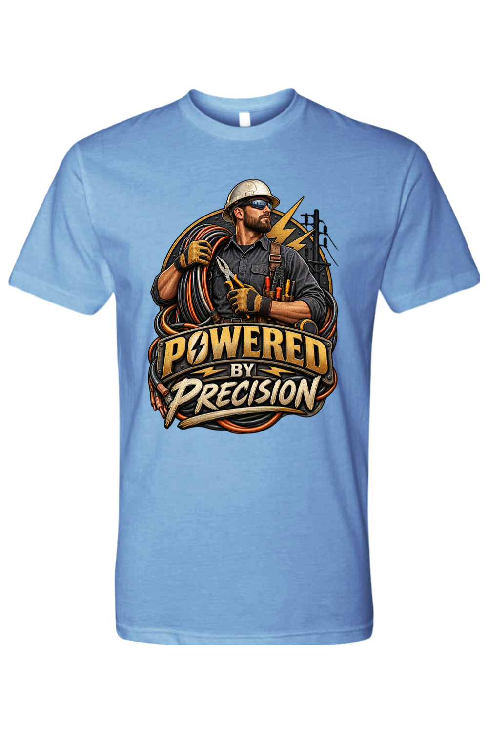POWERED BY PRECISION - T-Shirt 7