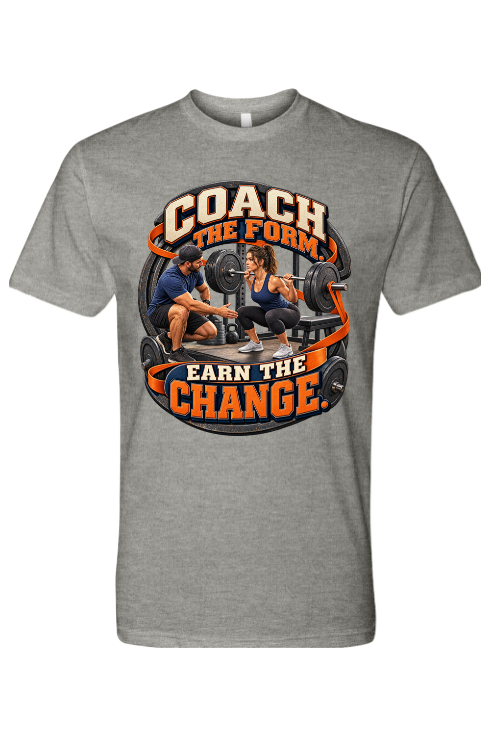 COACH THE FORM - EARN THE CHANGE - T-Shirt 3