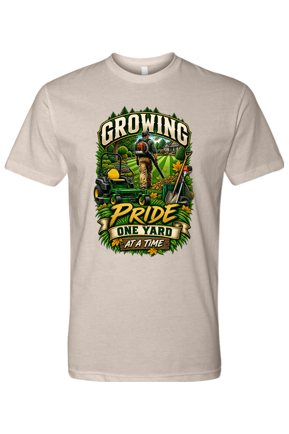 GROWING PRIDE ONE YARD AT A TIME - T-Shirt 8