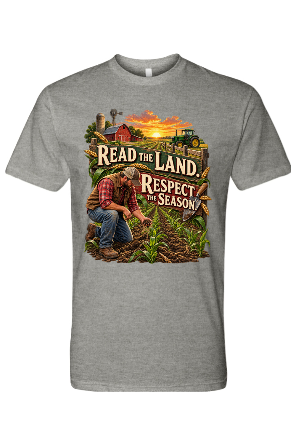 READ THE LAND - RESPECT THE SEASON - T-Shirt 3