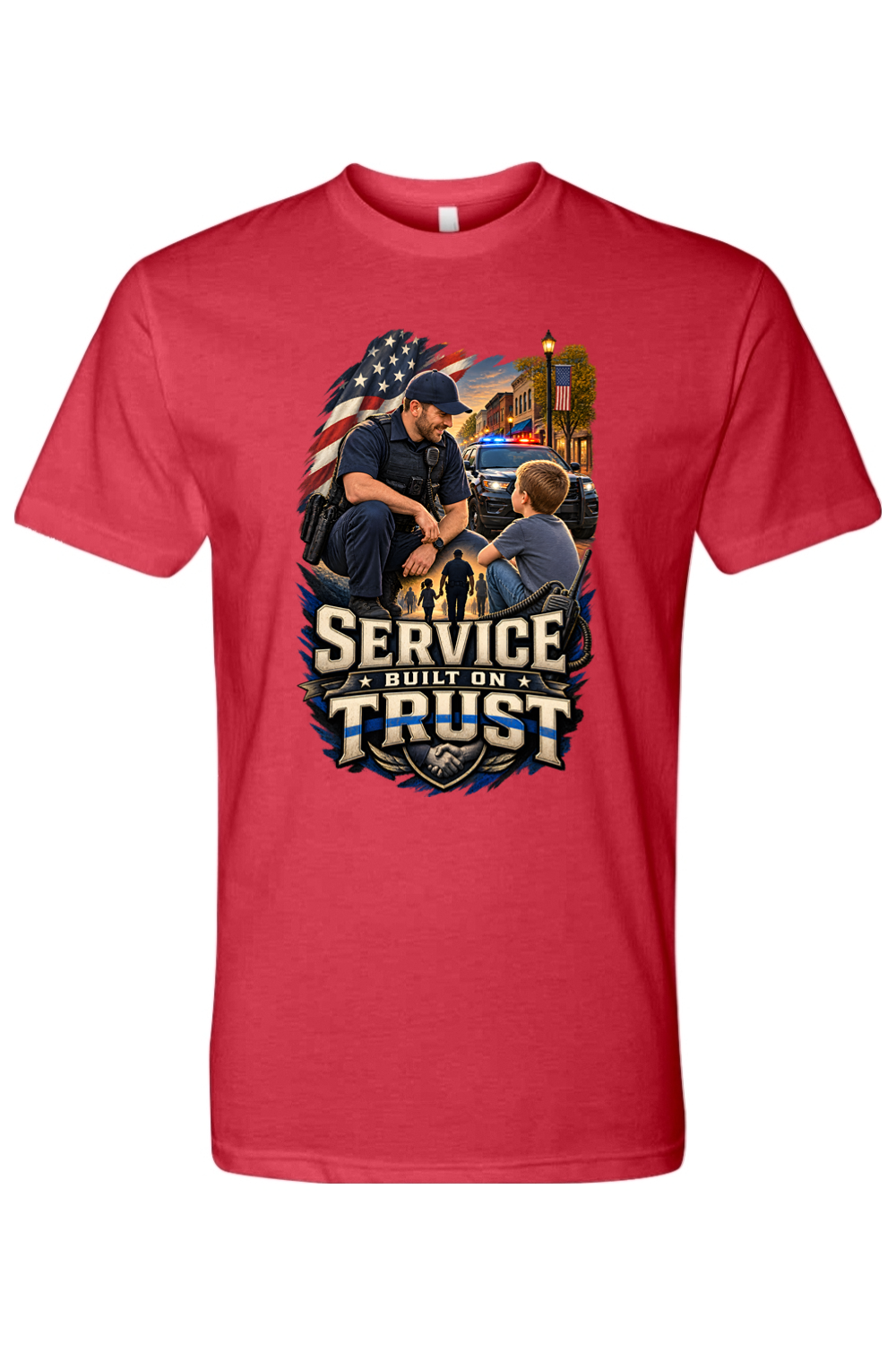 SERVICE BUILT ON TRUST - T-Shirt  6