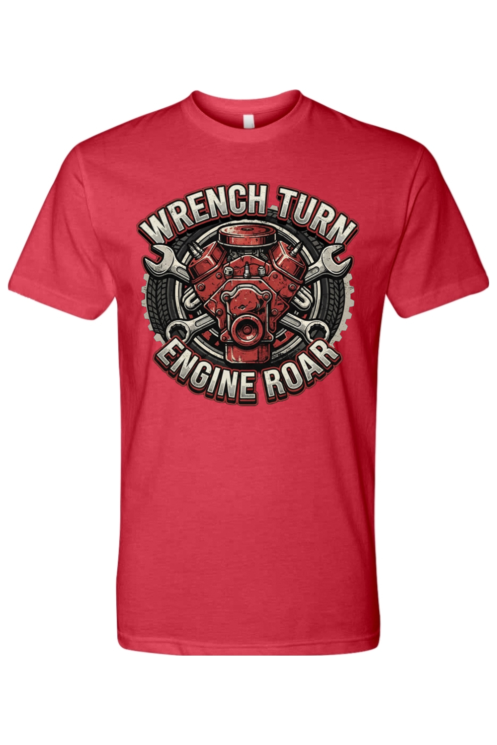 WRENCH TURN - ENGINE ROAR - T-Shirt 7
