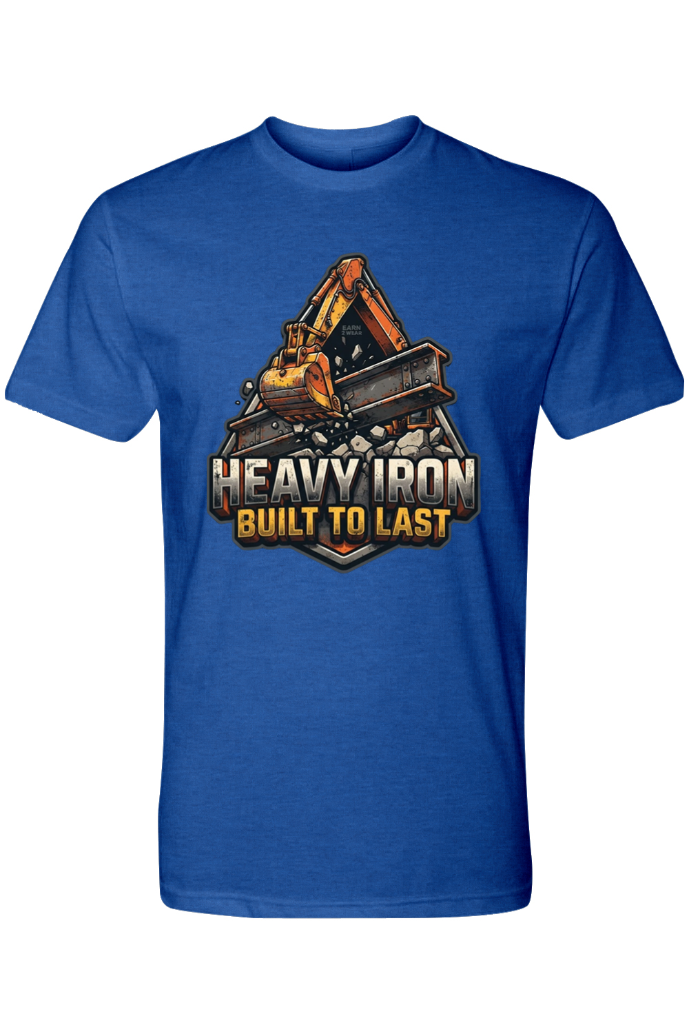 HEAVY IRON BUILT TO LAST - T-SHIRT 9