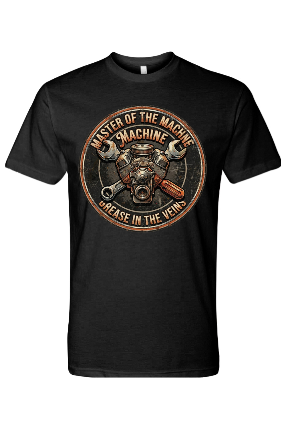 MASTER OF THE MACHINE - GREASE IN THE VEINS - T-Shirt 2