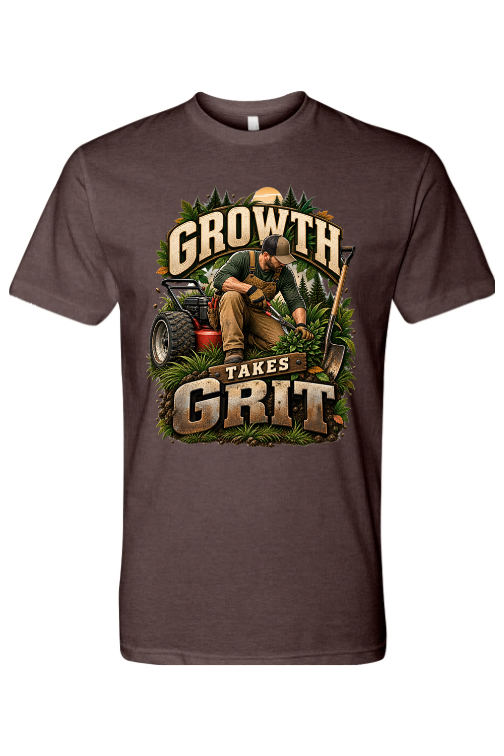 GROWTH TAKES GRIT - T-Shirt 5