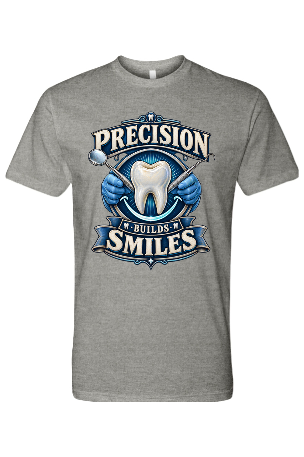 PRECISION BUILDS SMILES - T-Shirt 3