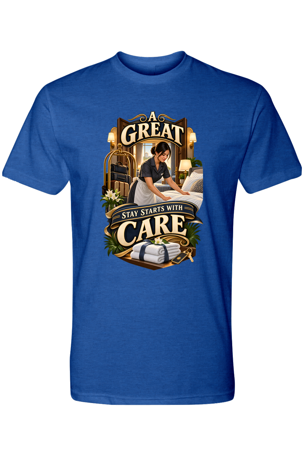 A GREAT STAY STARTS WITH CARE - T-Shirt 8