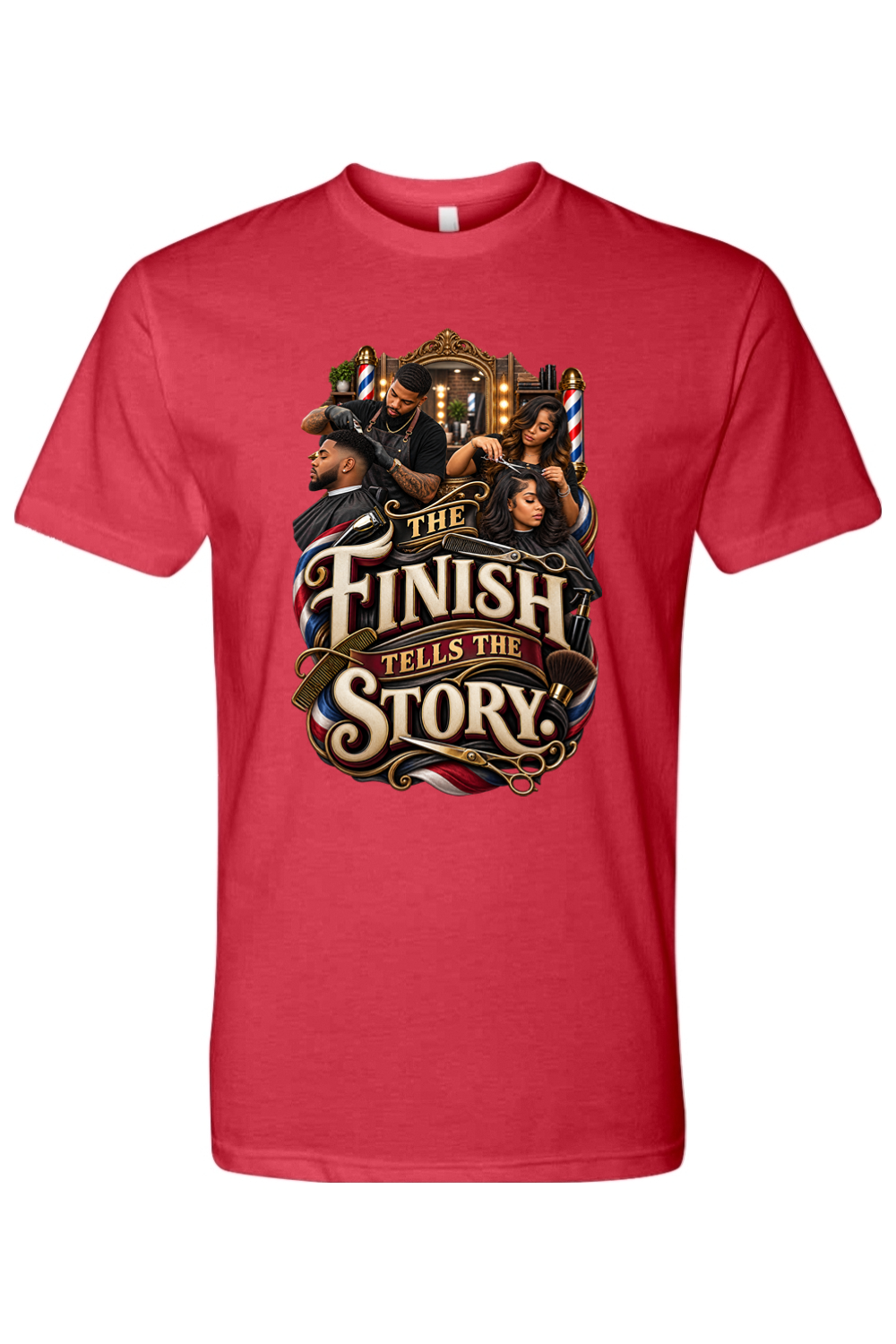 THE FINISH TELLS THE STORY - T-Shirt 5