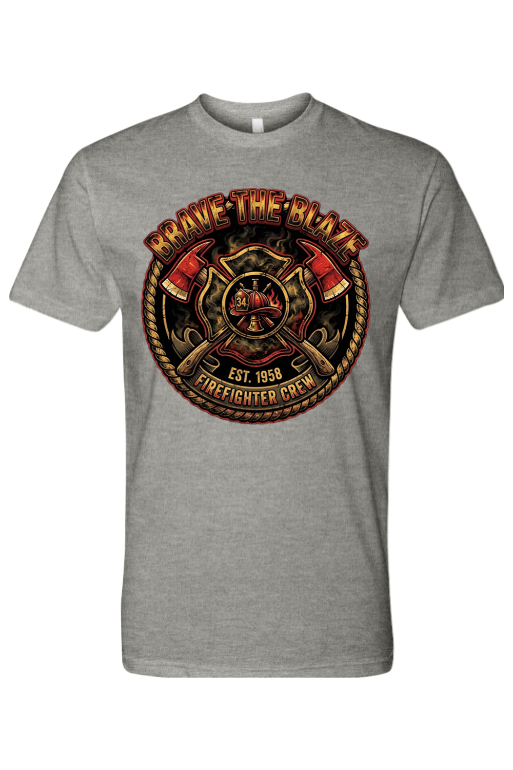 BRAVE THE BLAZE - T-Shirt 3