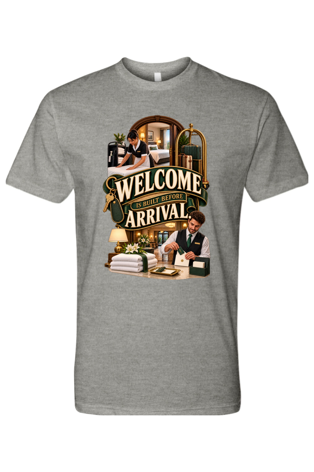 WELCOME IS BUILT BEFORE ARRIVAL - T-Shirt 3