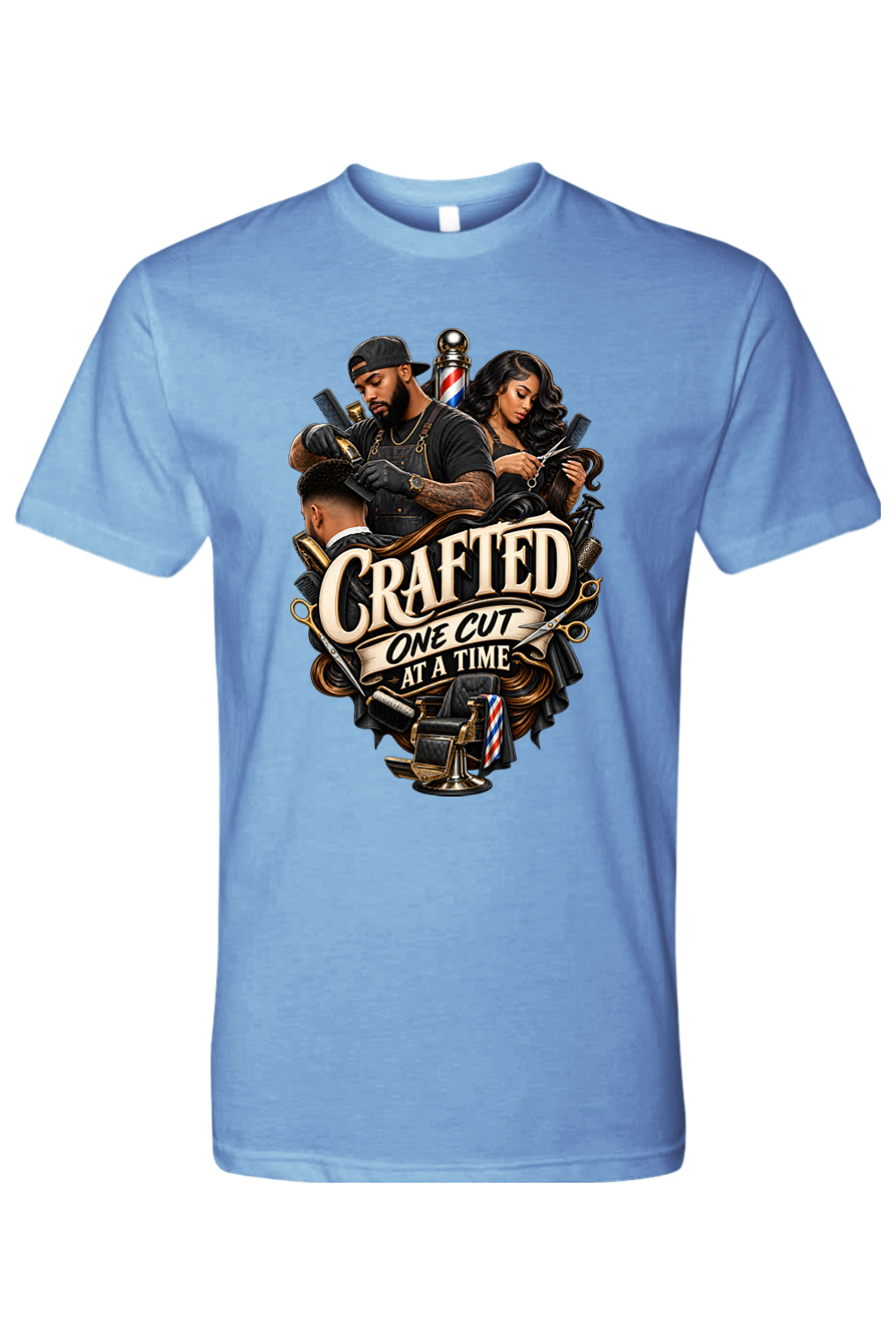 CRAFTED ONE CUT AT A TIME - T-Shirt 5
