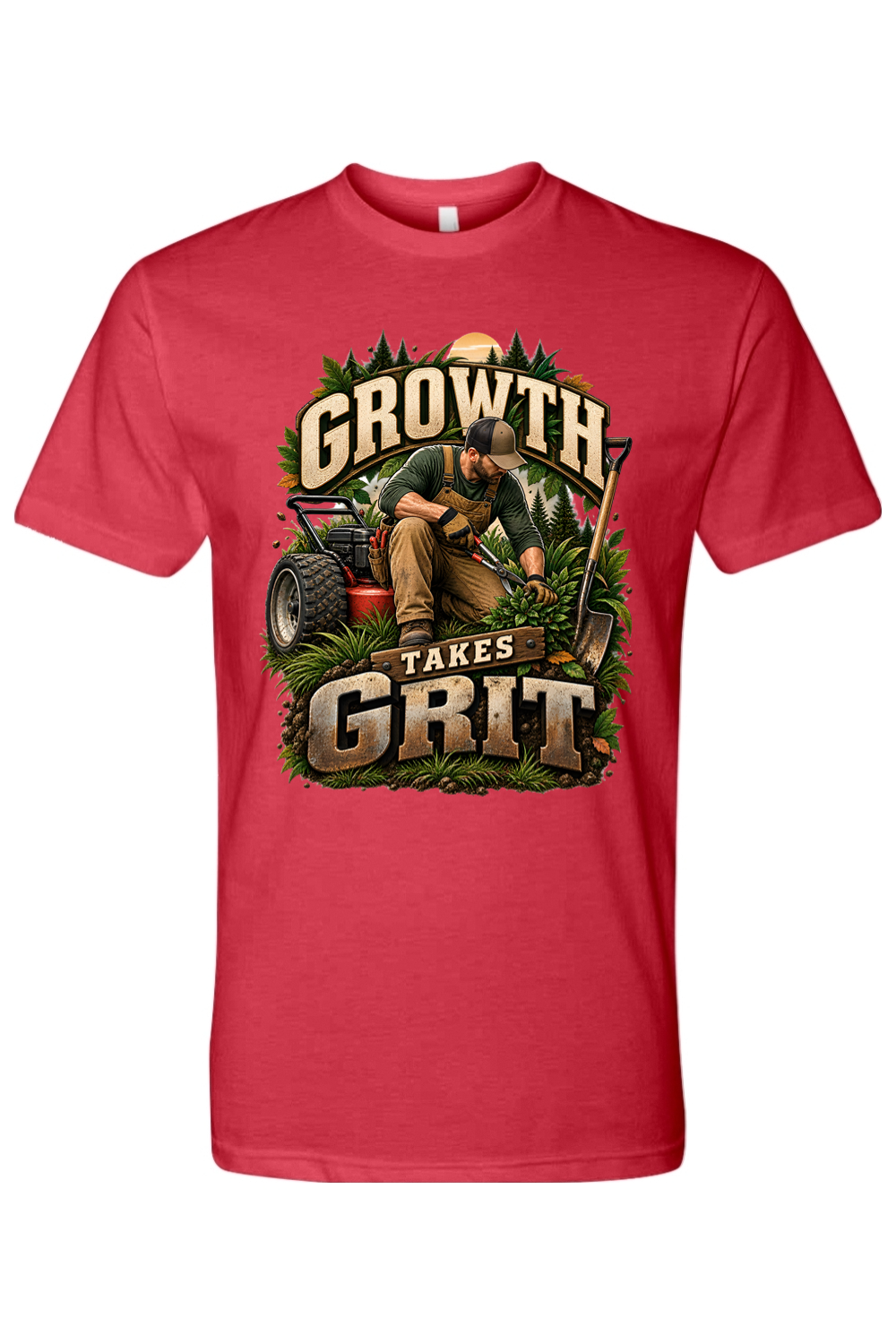 GROWTH TAKES GRIT - T-Shirt 8