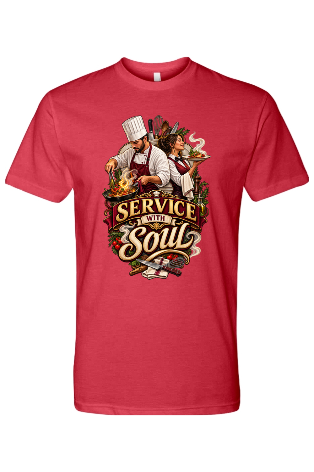 SERVICE WITH SOUL - T-Shirt 6