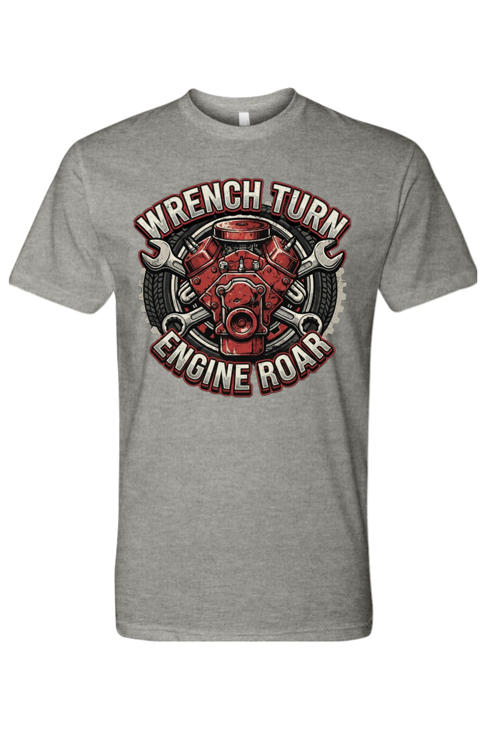 WRENCH TURN - ENGINE ROAR - T-Shirt 4