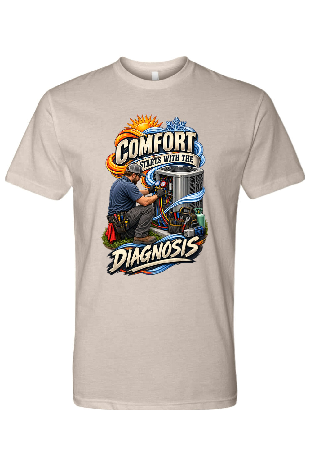 COMFORT STARTS WITH THE DIAGNOSIS - T-Shirt 6