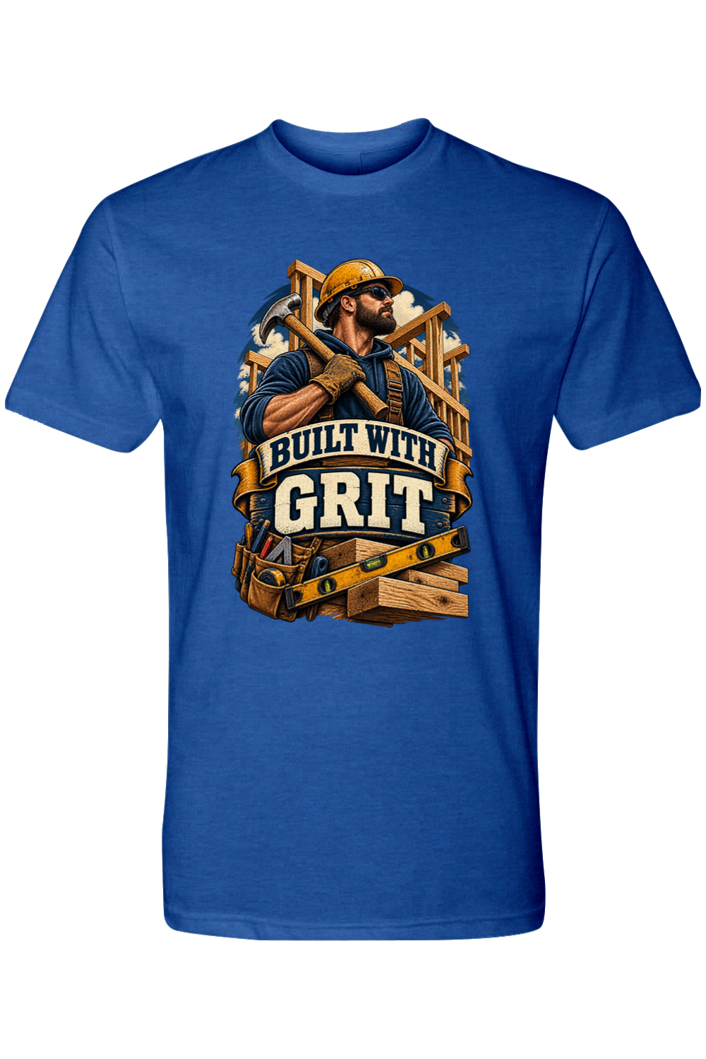 BUILT WITH GRIT - T-Shirt 8
