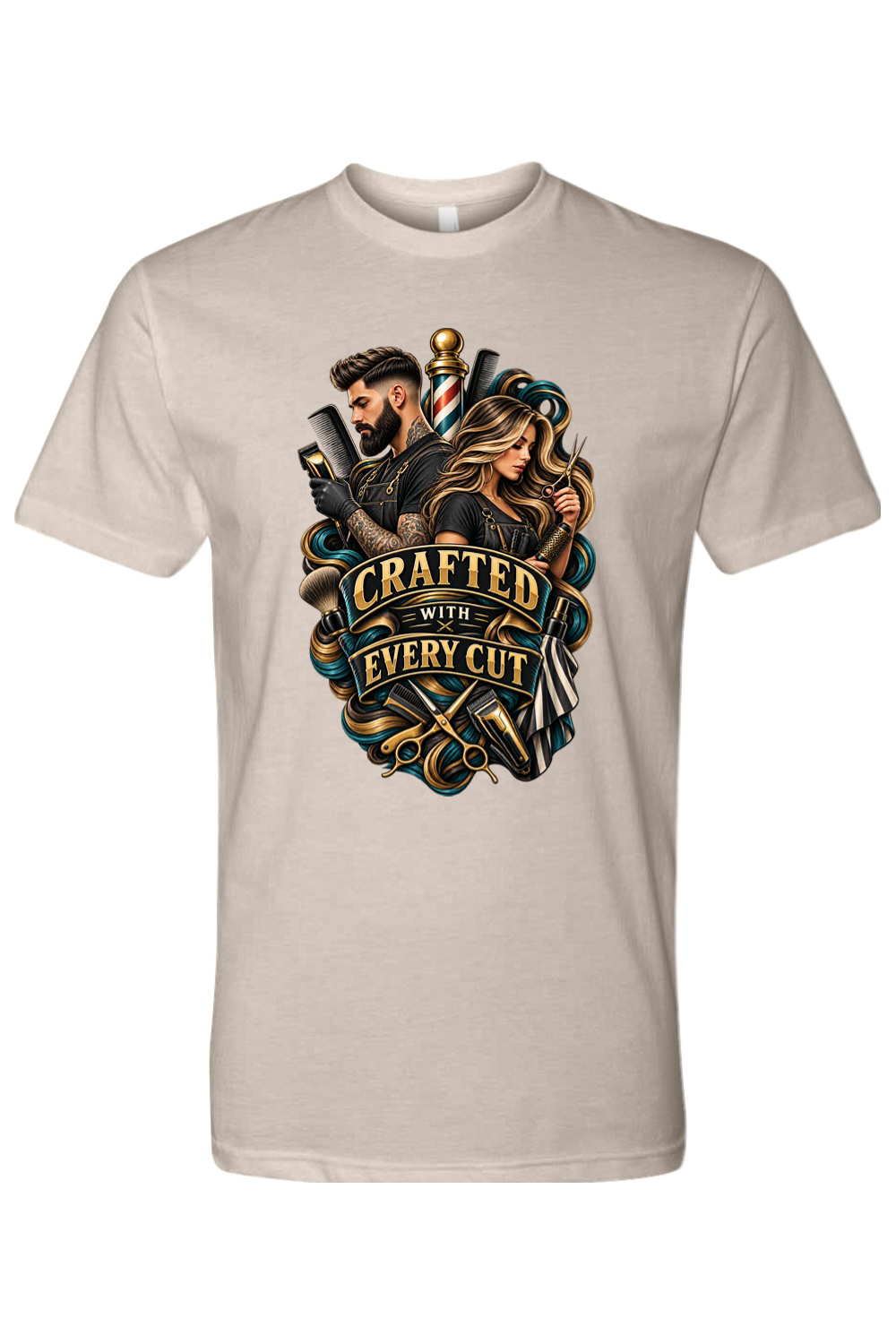 CRAFTED WITH EVERY CUT - T-Shirt 7