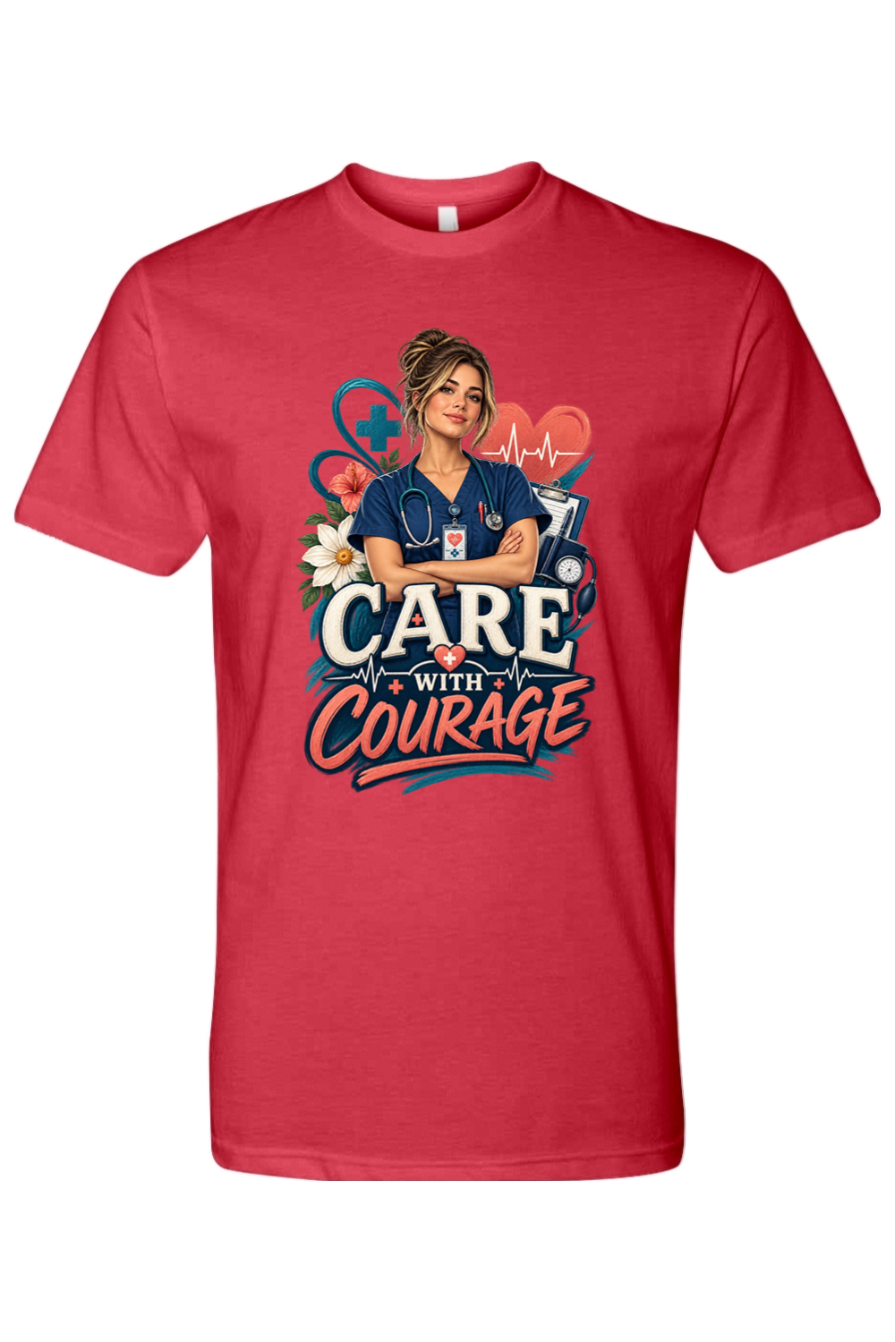 CARE WITH COURAGE - T-Shirt 5