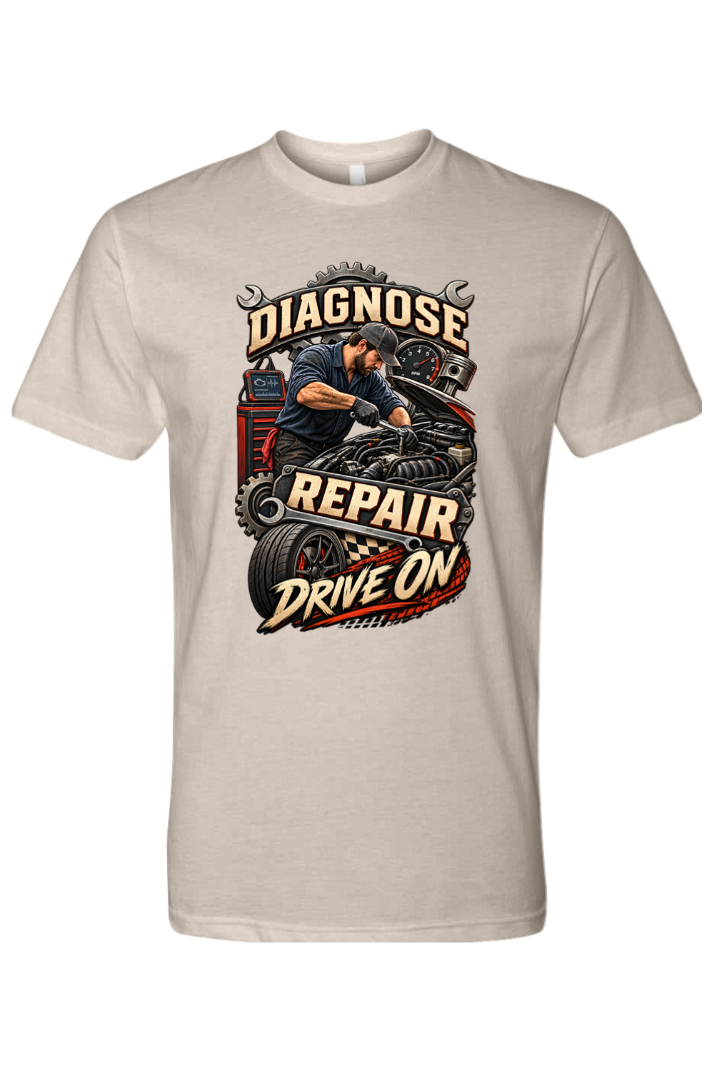 DIAGNOSE REPAIR - DRIVE ON - T-Shirt 6