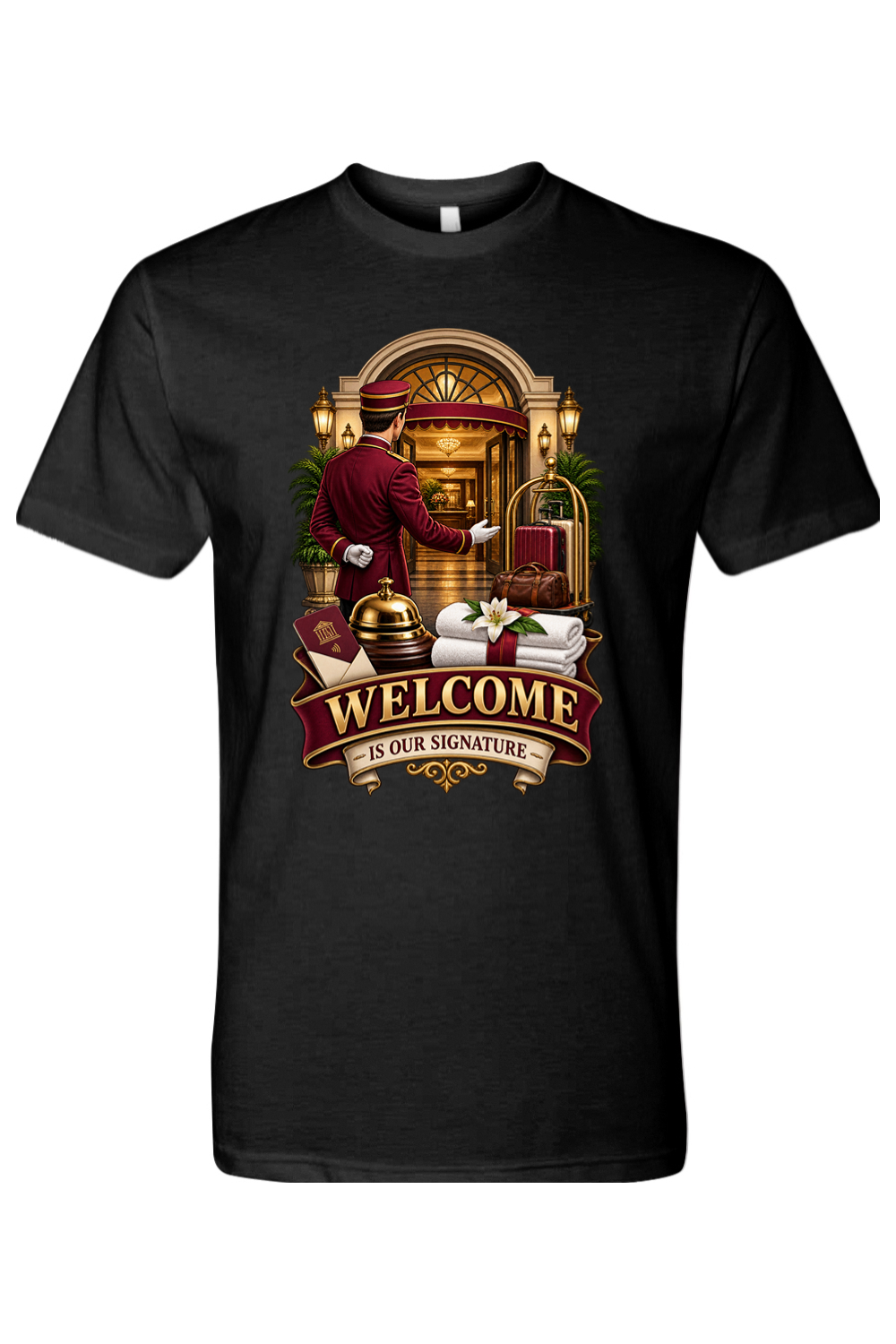 WELCOME IS OUR SIGNATURE - T-Shirt 2