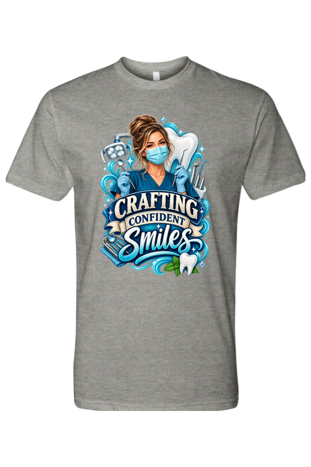 CRAFTING CONFIDENT SMILES - T-Shirt 3