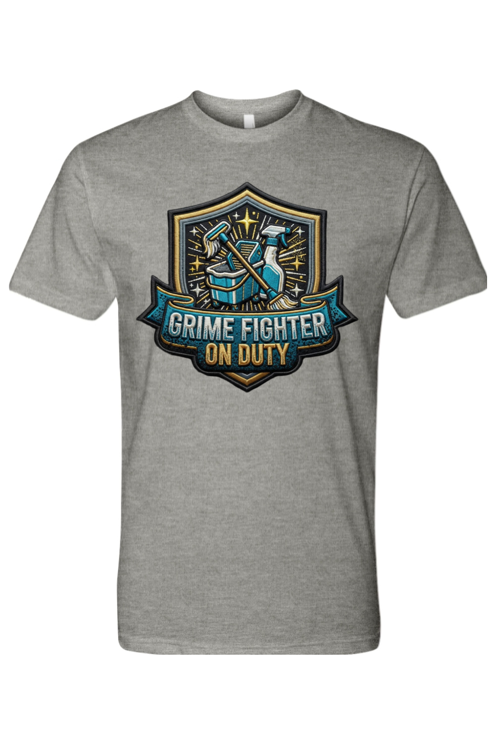 GRIME FIGHTER ON DUTY - T-Shirt 4