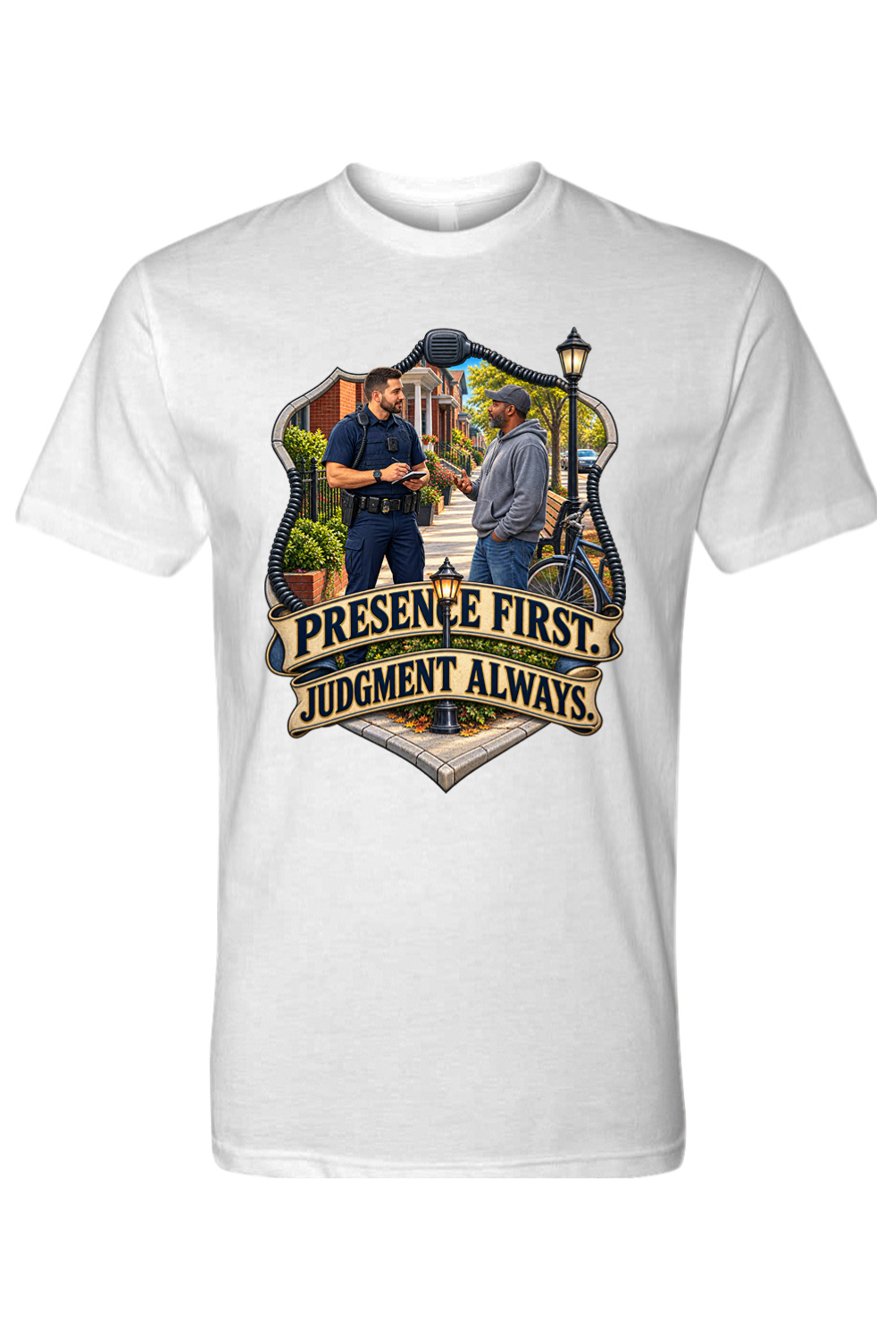 PRESENCE FIRST JUDGMENT ALWAYS - T-Shirt