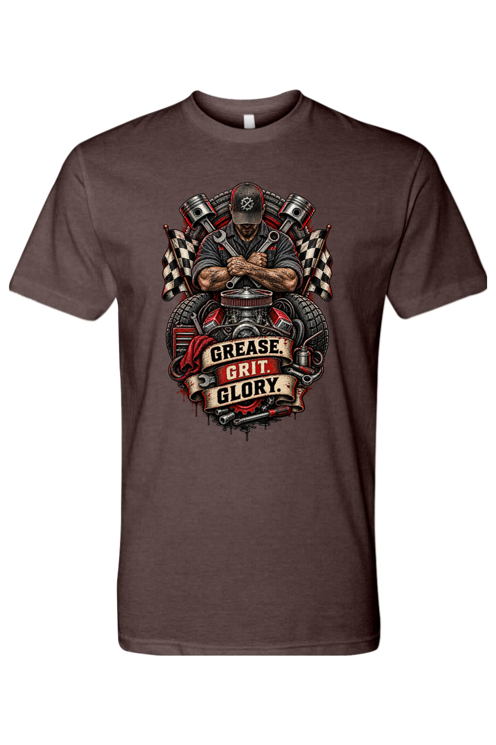 GREASE GRIT GLORT - T-Shirt 5