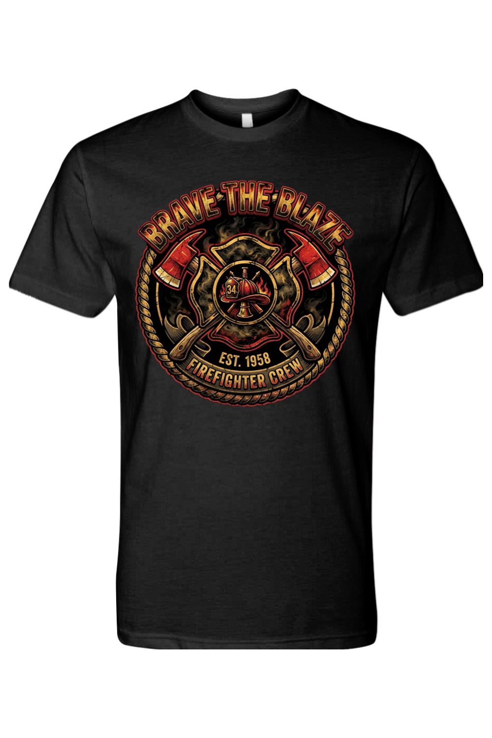 BRAVE THE BLAZE - T-Shirt 2