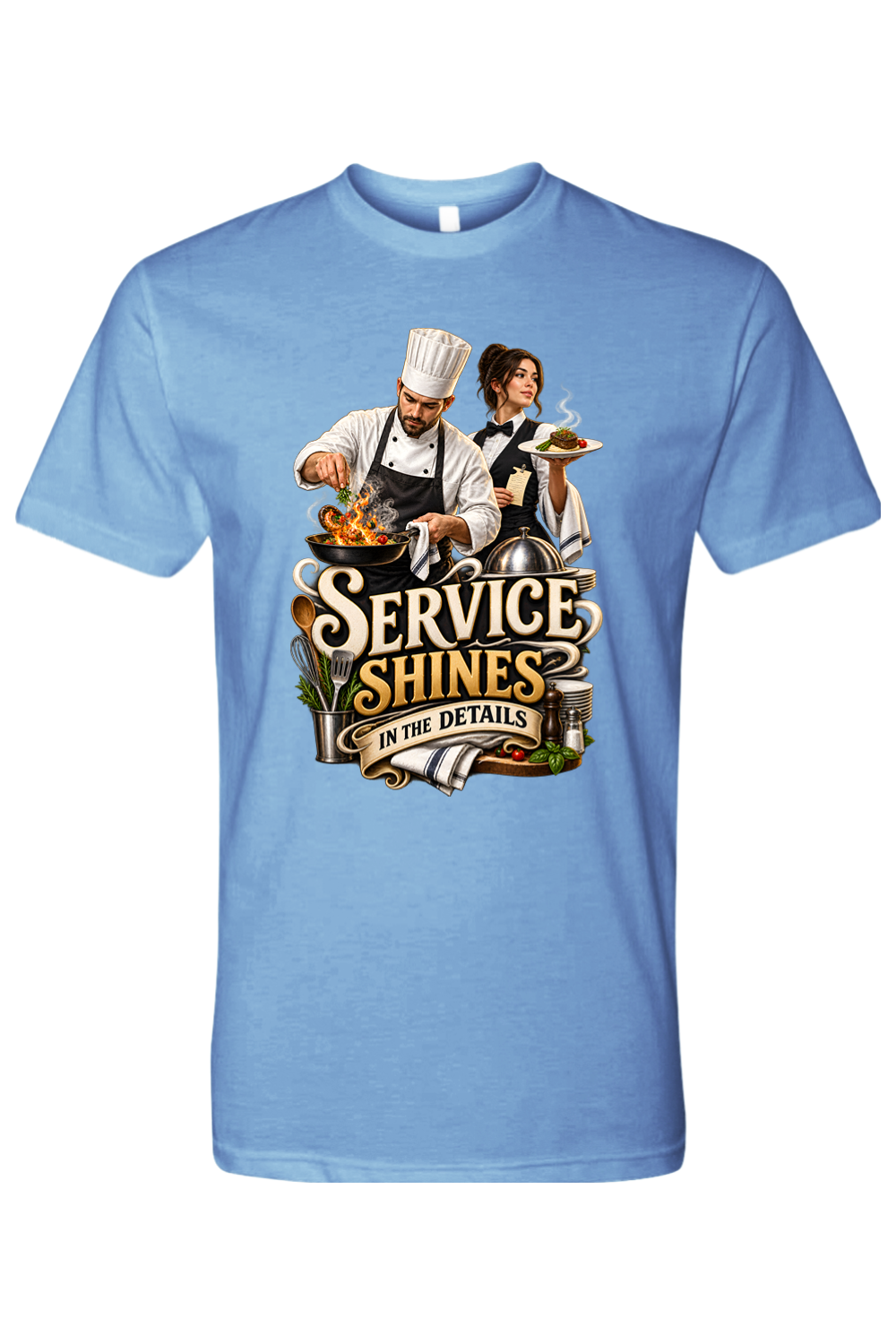 SERVICE SHINES IN THE DETAILS - T-Shirt  5