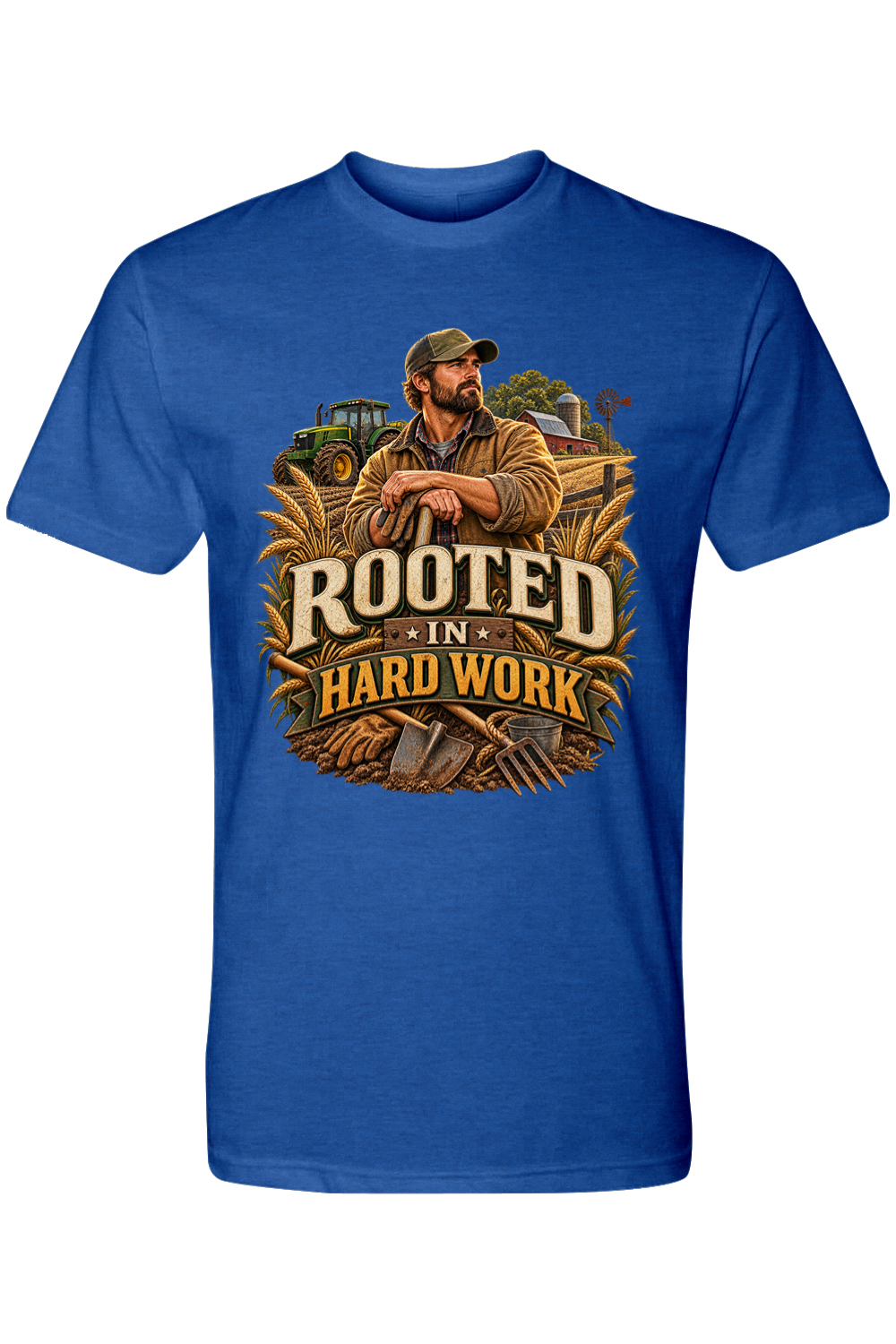 ROOTED IN HARD WORK - T-Shirt 10