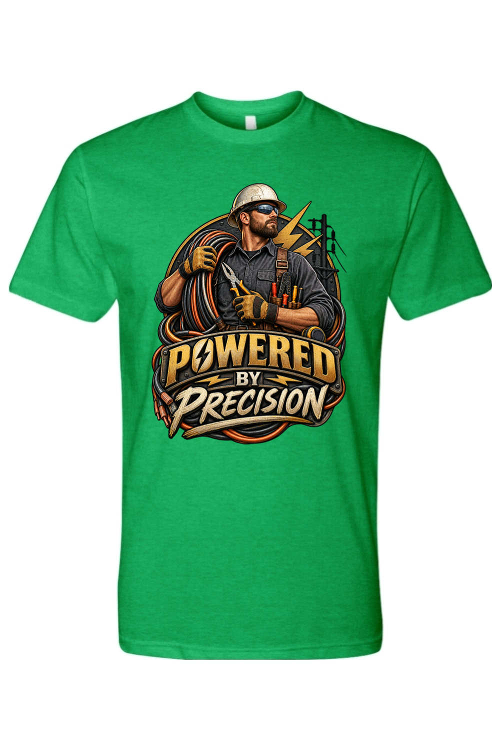 POWERED BY PRECISION - T-Shirt 6